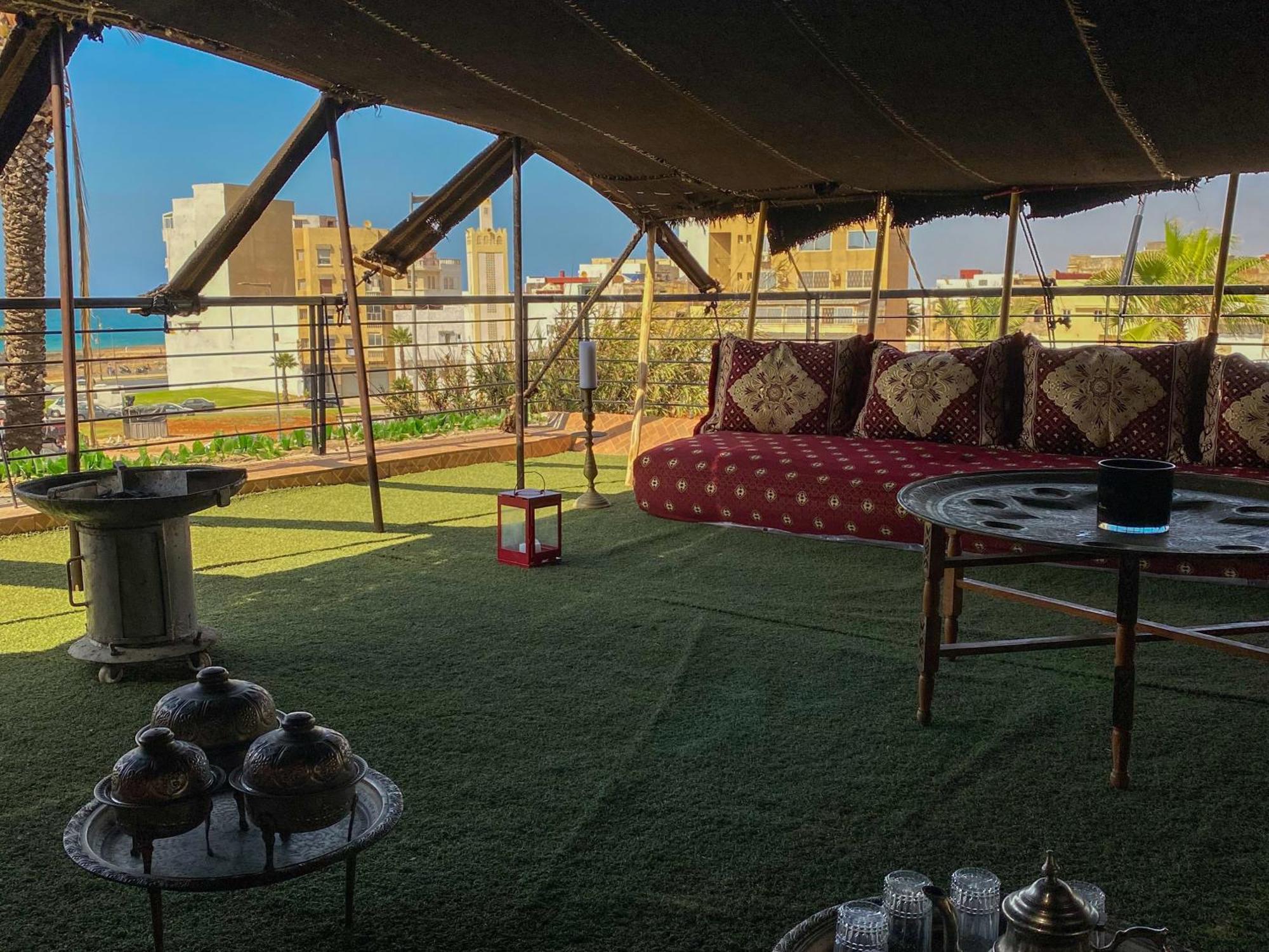 Dar Lghzal Special Offer In Rabat Winner Of Guest Experience 2025 Awards Traditional Sahrawi And Berber Privative Villa With Swimming Pool Jacuzzi Sea View And On Site Restaurant Ideal For Family And Groups In Rabat'S Center No Car Required Buitenkant foto